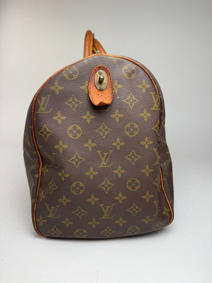 Vintage Louis Vuitton monogram duffel bag brown