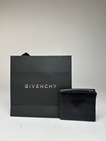 Vintage Givenchy Leather Card Holder / Purse Black
