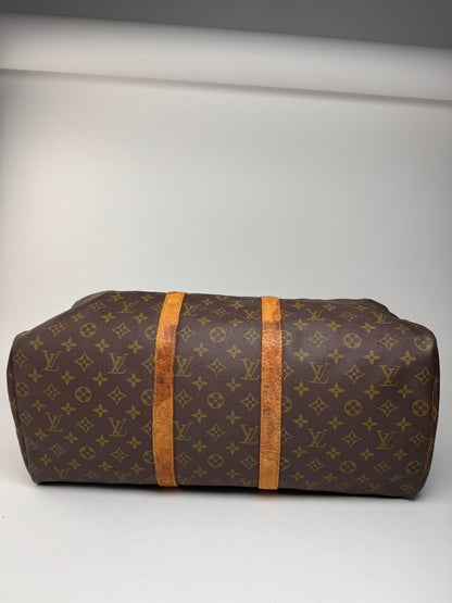Vintage Louis Vuitton monogram duffel bag brown