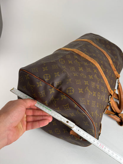 Vintage Louis Vuitton monogram duffel bag brown