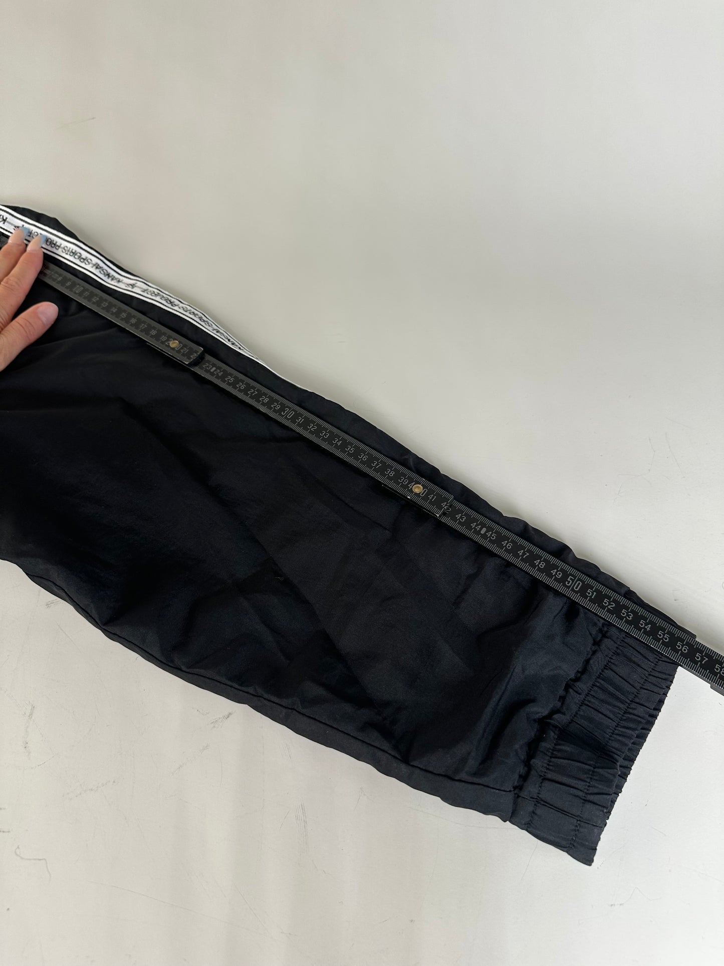Vintage Kansai Yamamoto Men's Nylon Logo Jacket Black M