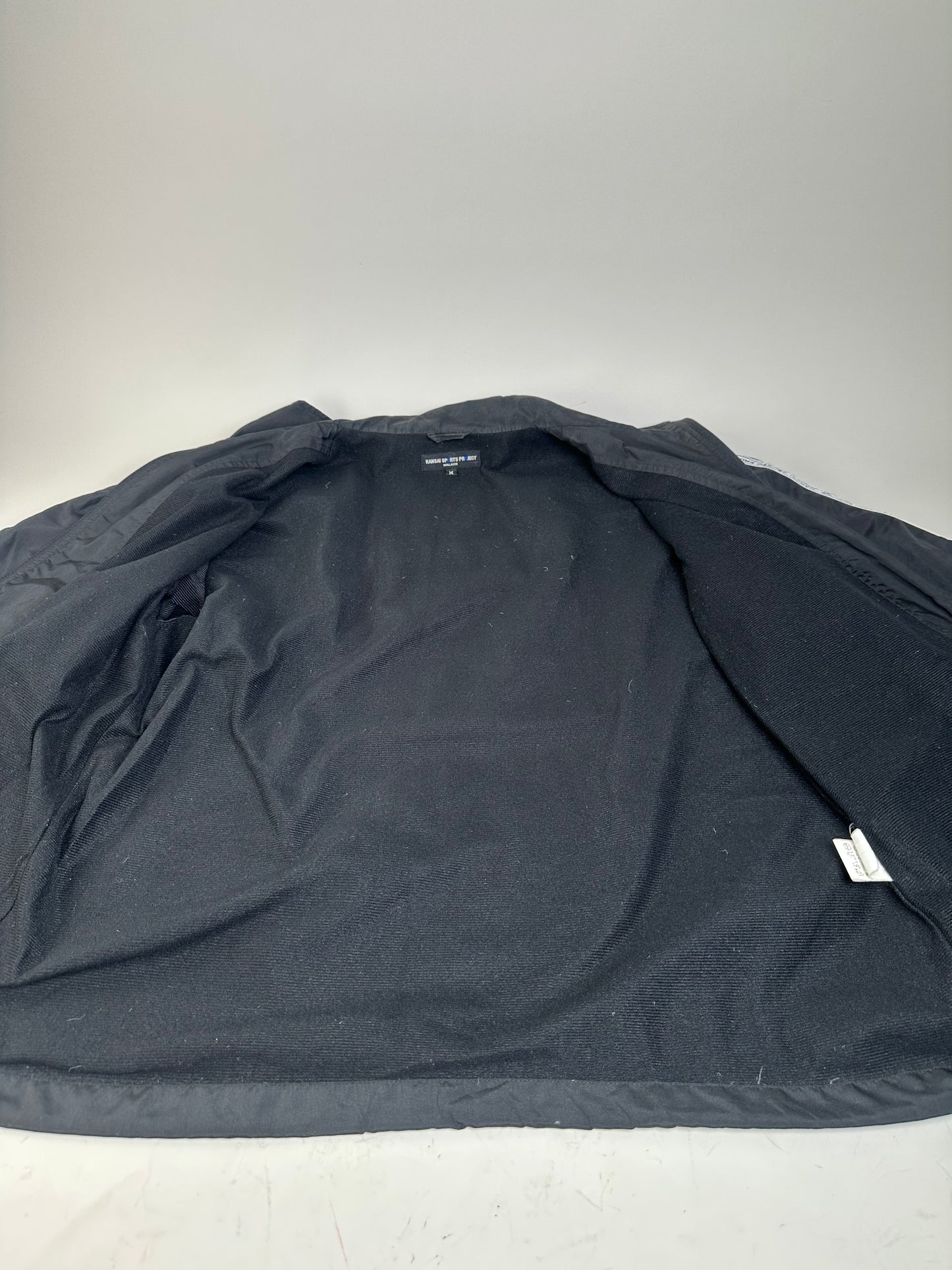 Vintage Kansai Yamamoto Men's Nylon Logo Jacket Black M