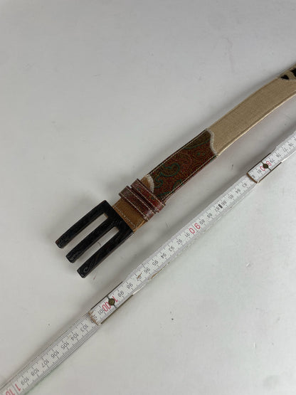 Vintage Etro Multi Material Belt