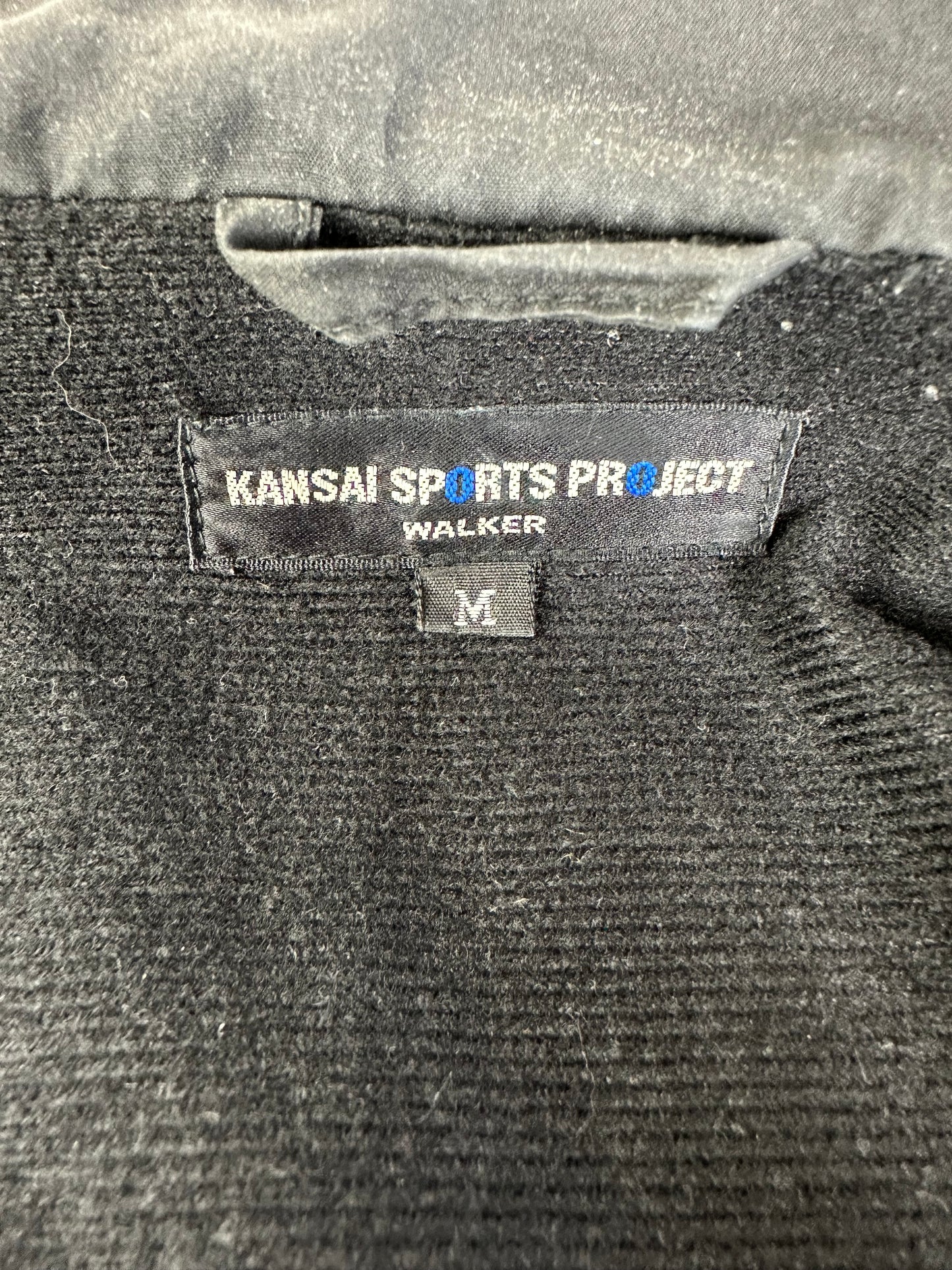Vintage Kansai Yamamoto Men's Nylon Logo Jacket Black M