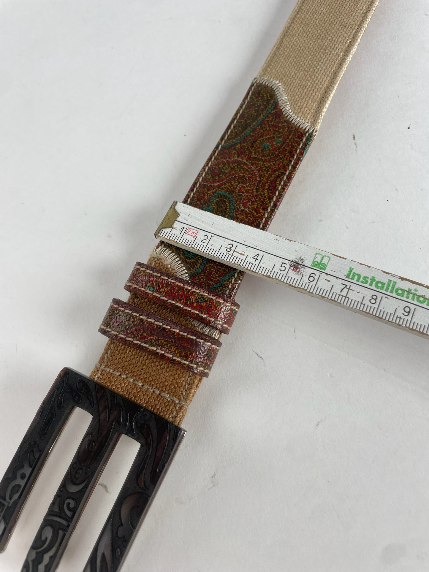 Vintage Etro Multi Material Belt