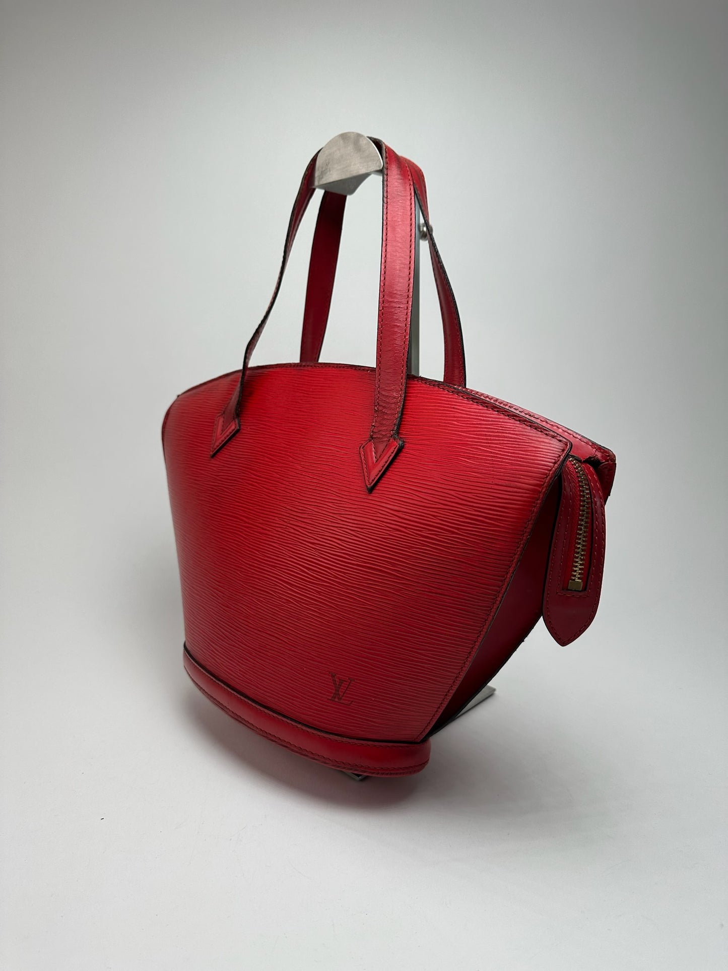 Vintage Louis Vuitton Saint Jacques EPI Leather bag red