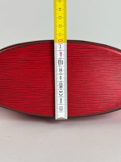 Vintage Louis Vuitton Saint Jacques EPI Leather bag red