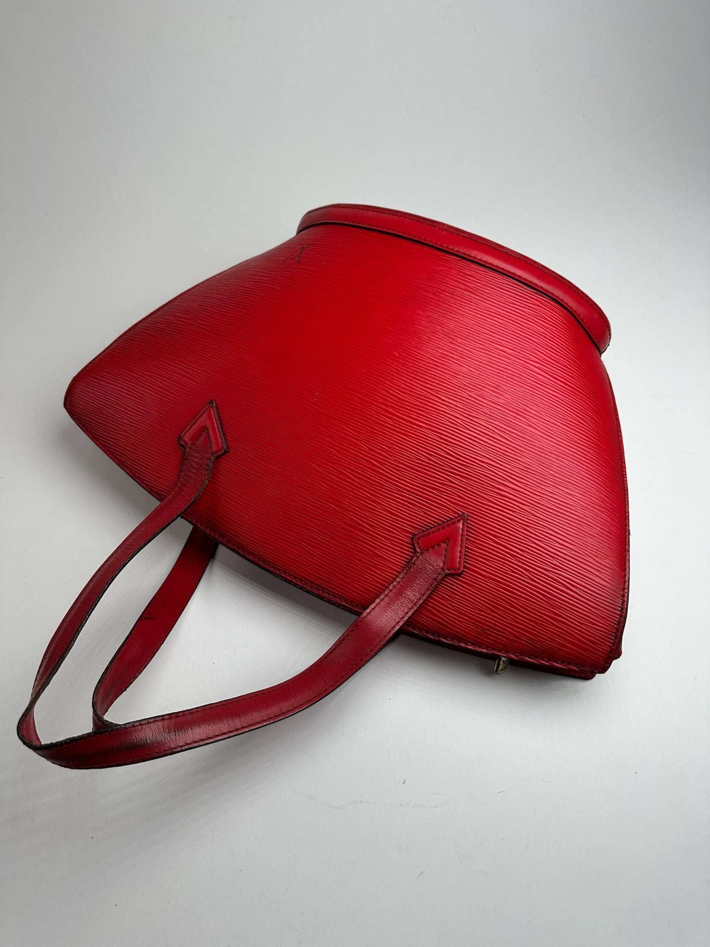 Vintage Louis Vuitton Saint Jacques EPI Leather bag red