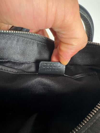 Sac Mini Boogie clouté vintage Celine Paris noir