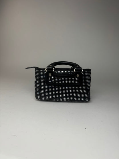 Sac Mini Boogie clouté vintage Celine Paris noir