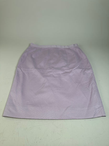 Vintage Givenchy Textured Silk Blend Twin Set Blazer Lavender S