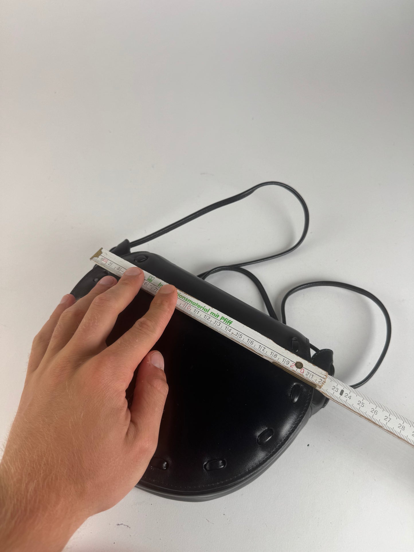 Sac vintage en cuir noir Givenchy