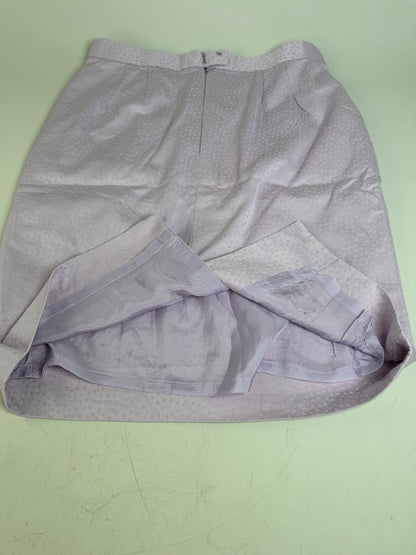 Vintage Givenchy Textured Silk Blend Twin Set Blazer Lavender S