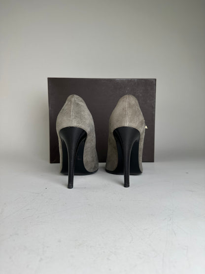 Vintage Bottega Veneta Intrecciato Leather Heels  EU36