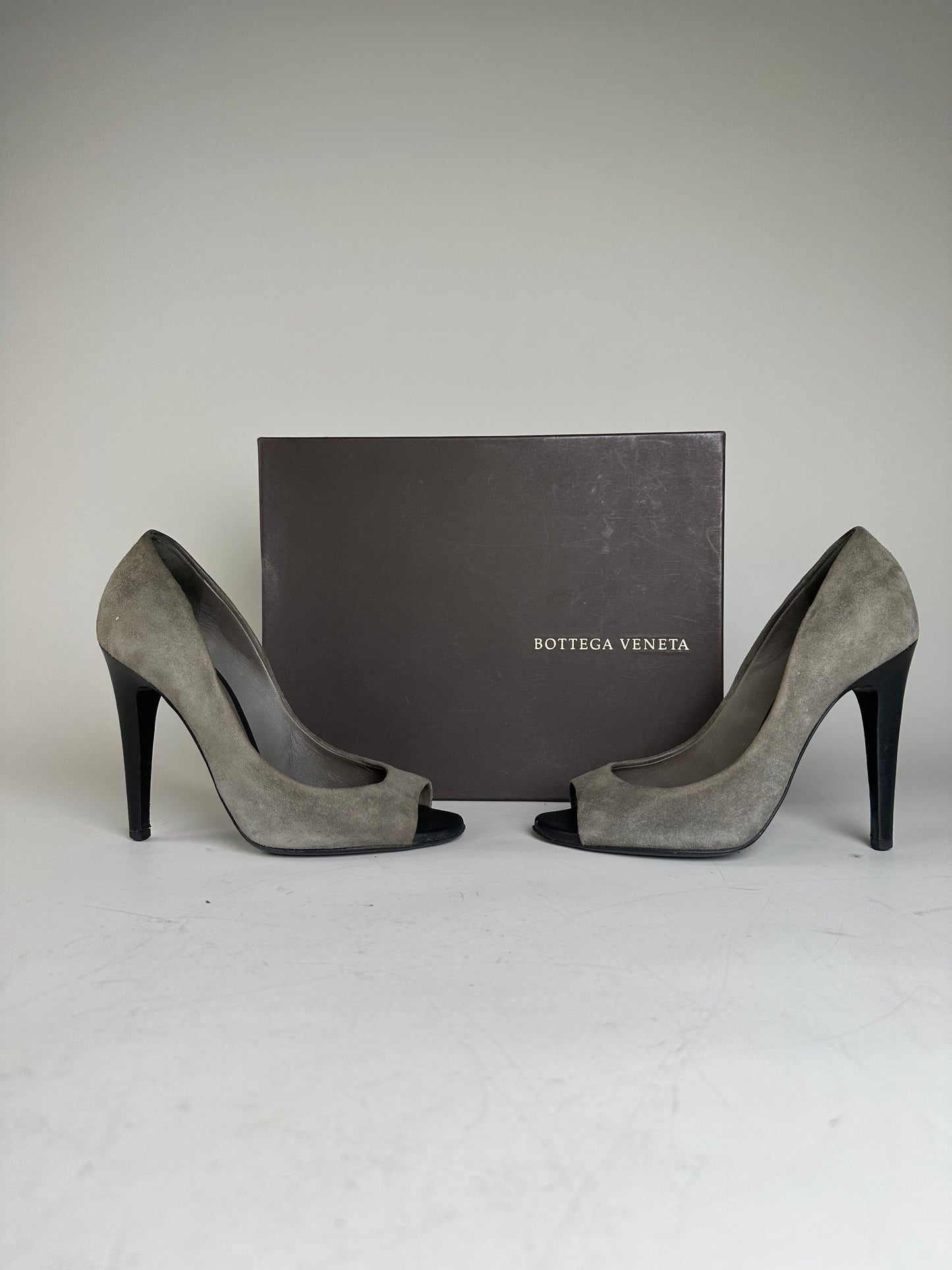 Vintage Bottega Veneta Intrecciato Leather Heels  EU36