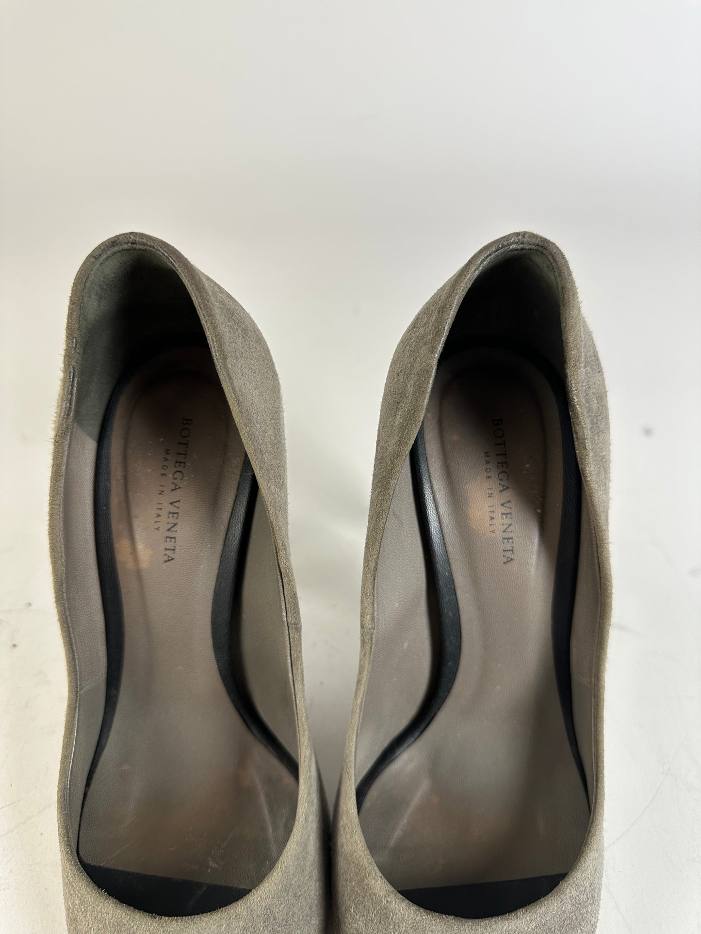 Vintage Bottega Veneta Intrecciato Leather Heels  EU36