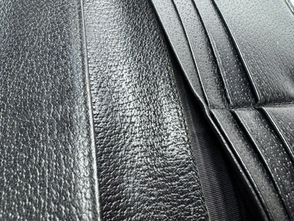 Vintage Gucci Leather Wallet Black