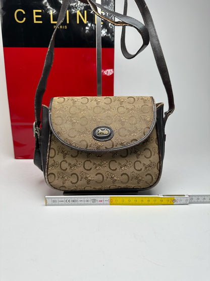 Vintage Celine Paris Macadam Bag Triomphe