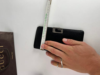 Vintage Gucci Leather Wallet Black