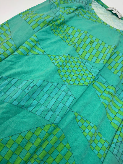 Vintage Emilio Pucci Viskose Sweather Blue Green