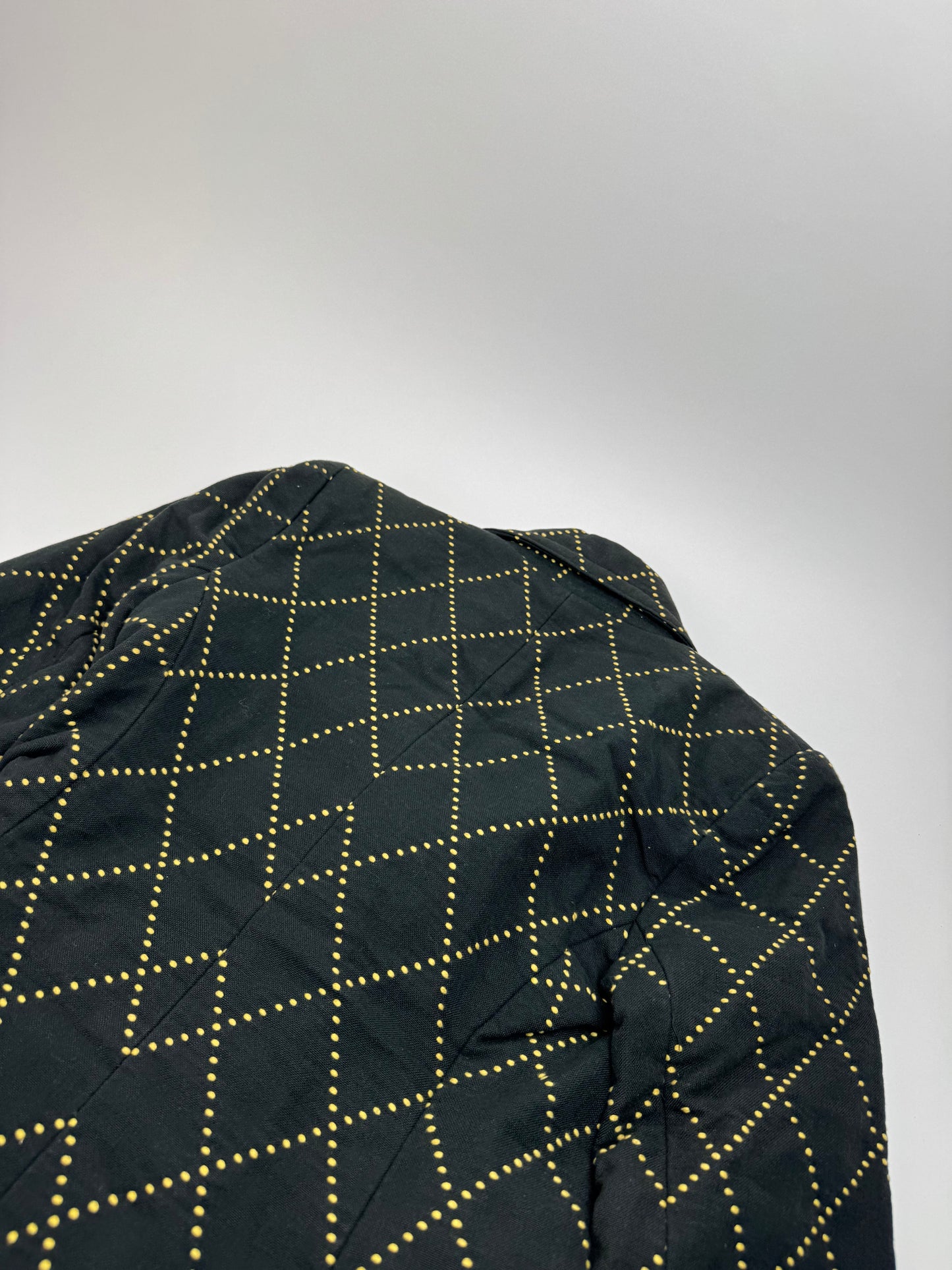 Vintage Kansai Yamamoto Trenchcoat black Yellow S/M