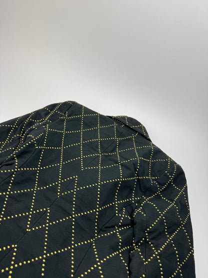 Vintage Kansai Yamamoto Trenchcoat black Yellow S/M