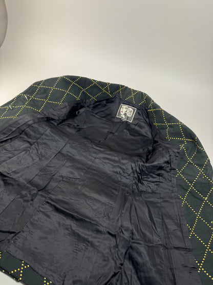 Vintage Kansai Yamamoto Trenchcoat black Yellow S/M