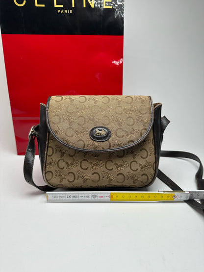 Vintage Celine Paris Macadam Bag Triomphe