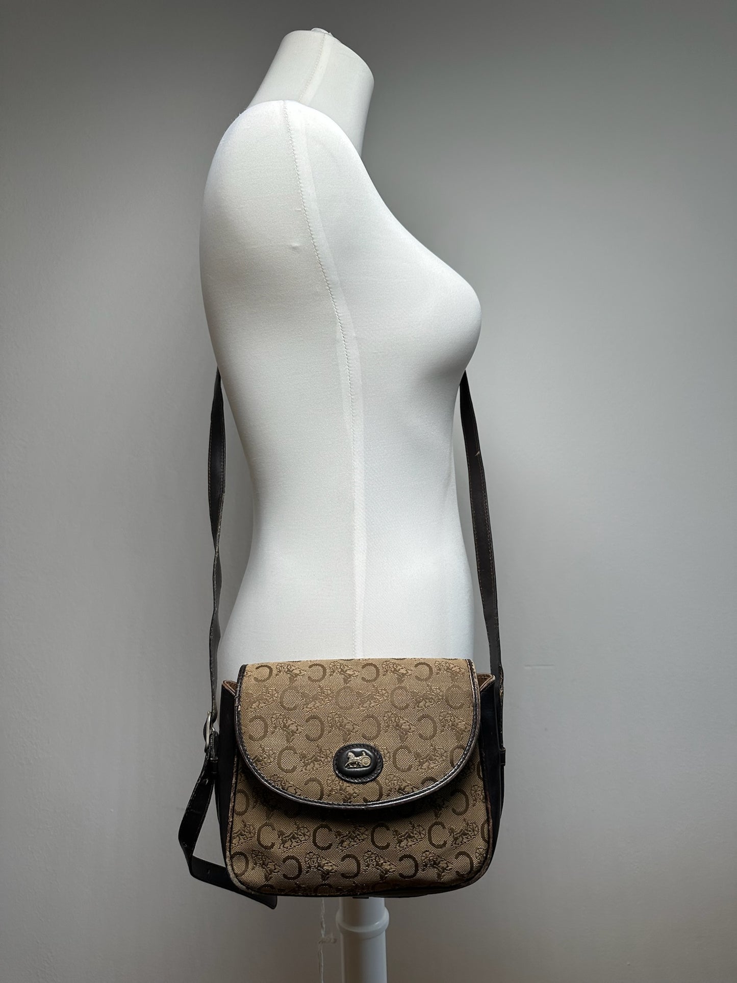 Vintage Celine Paris Macadam Bag Triomphe