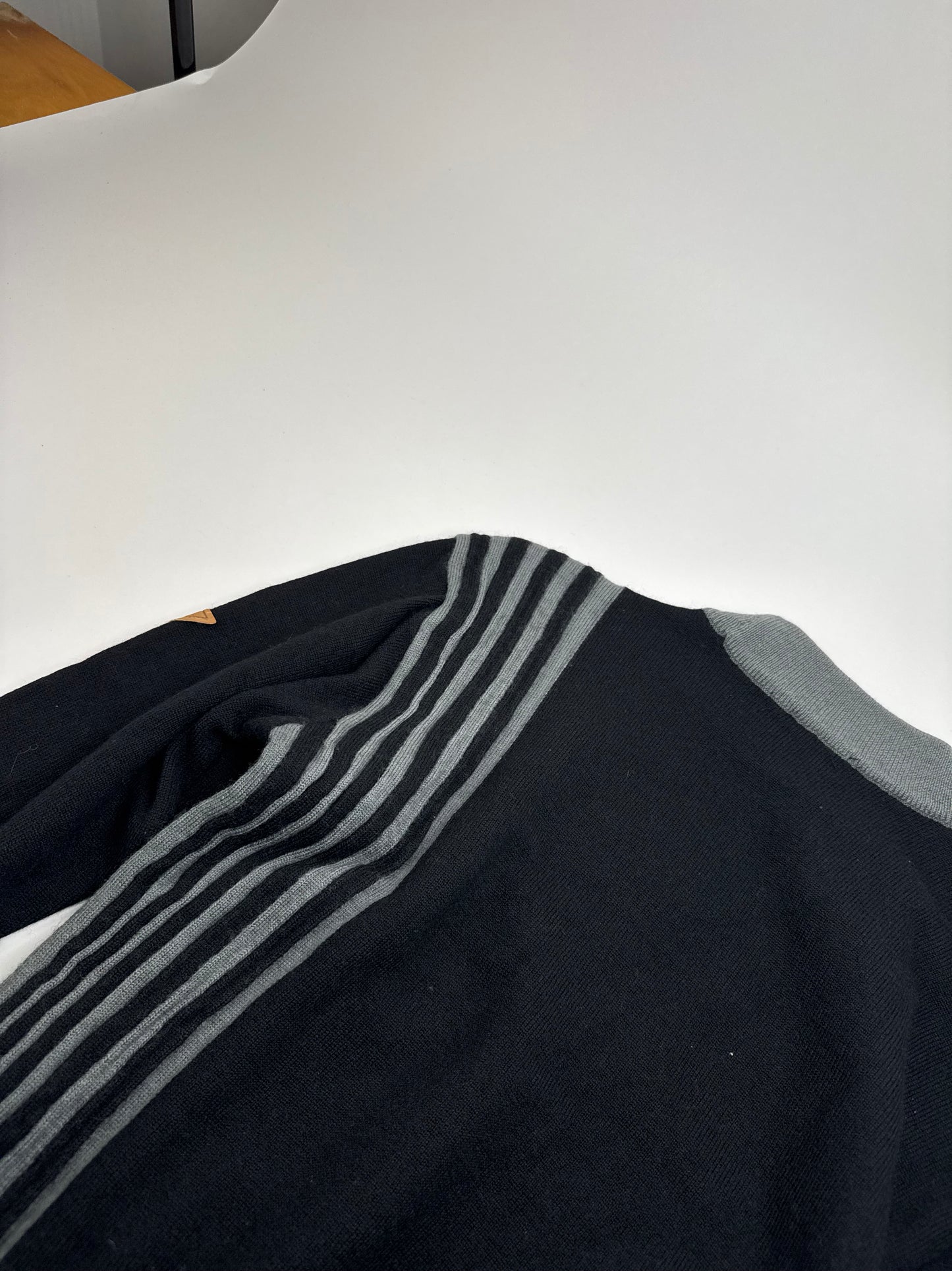 Vintage Kansai Yamamoto Wool Sweater black red M