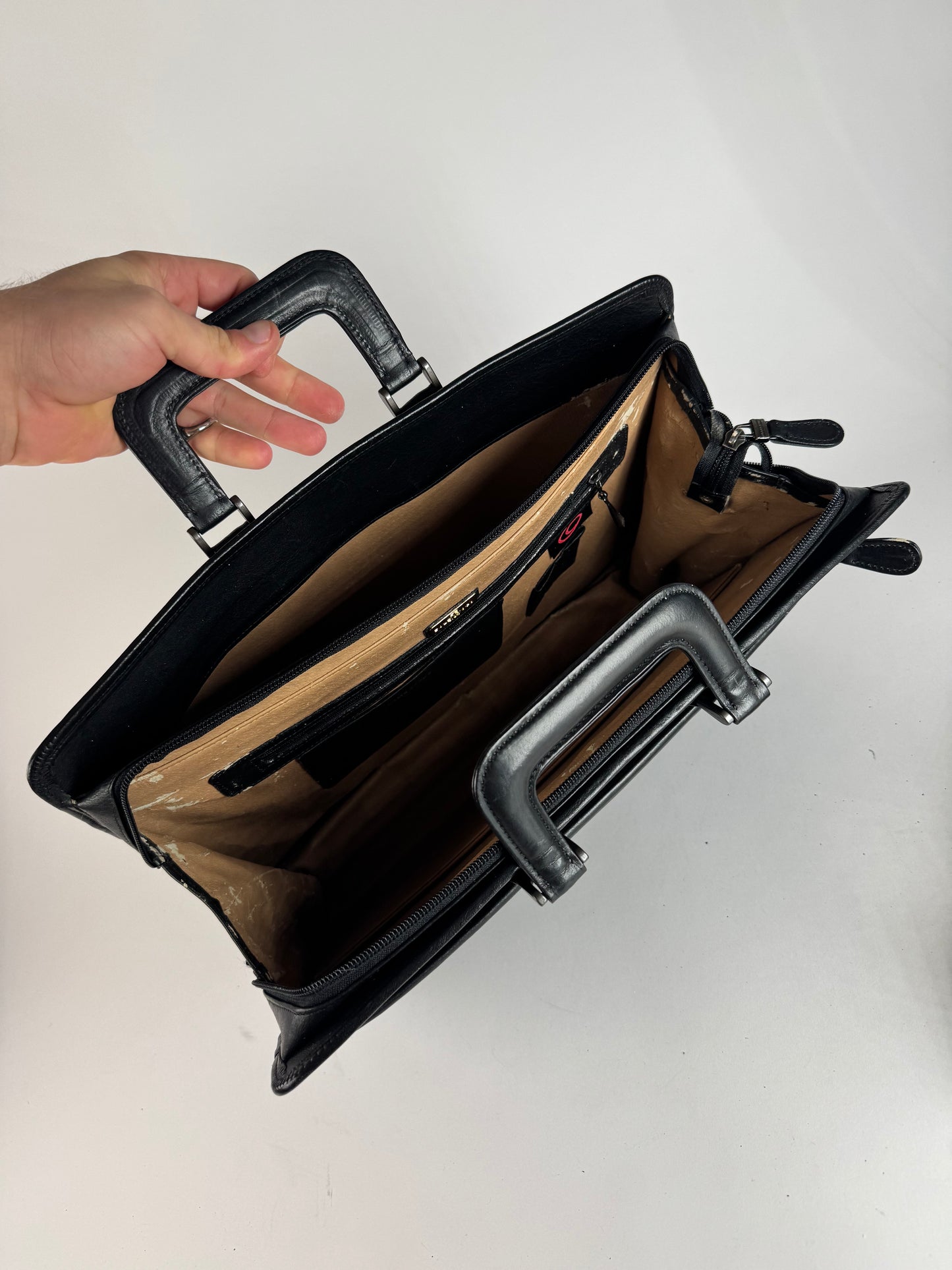 Vintage Balenciaga Leather Bag black