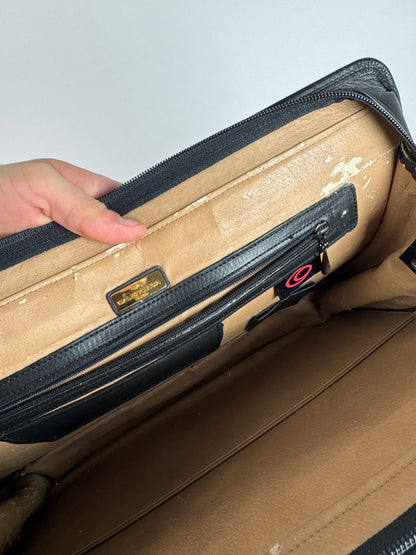 Vintage Balenciaga Leather Bag black