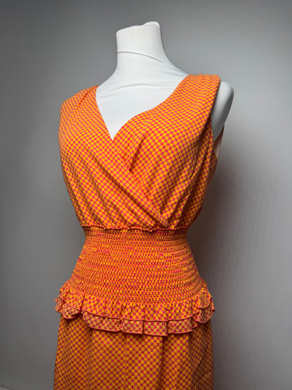 Vintage Givenchy Dress Orange M