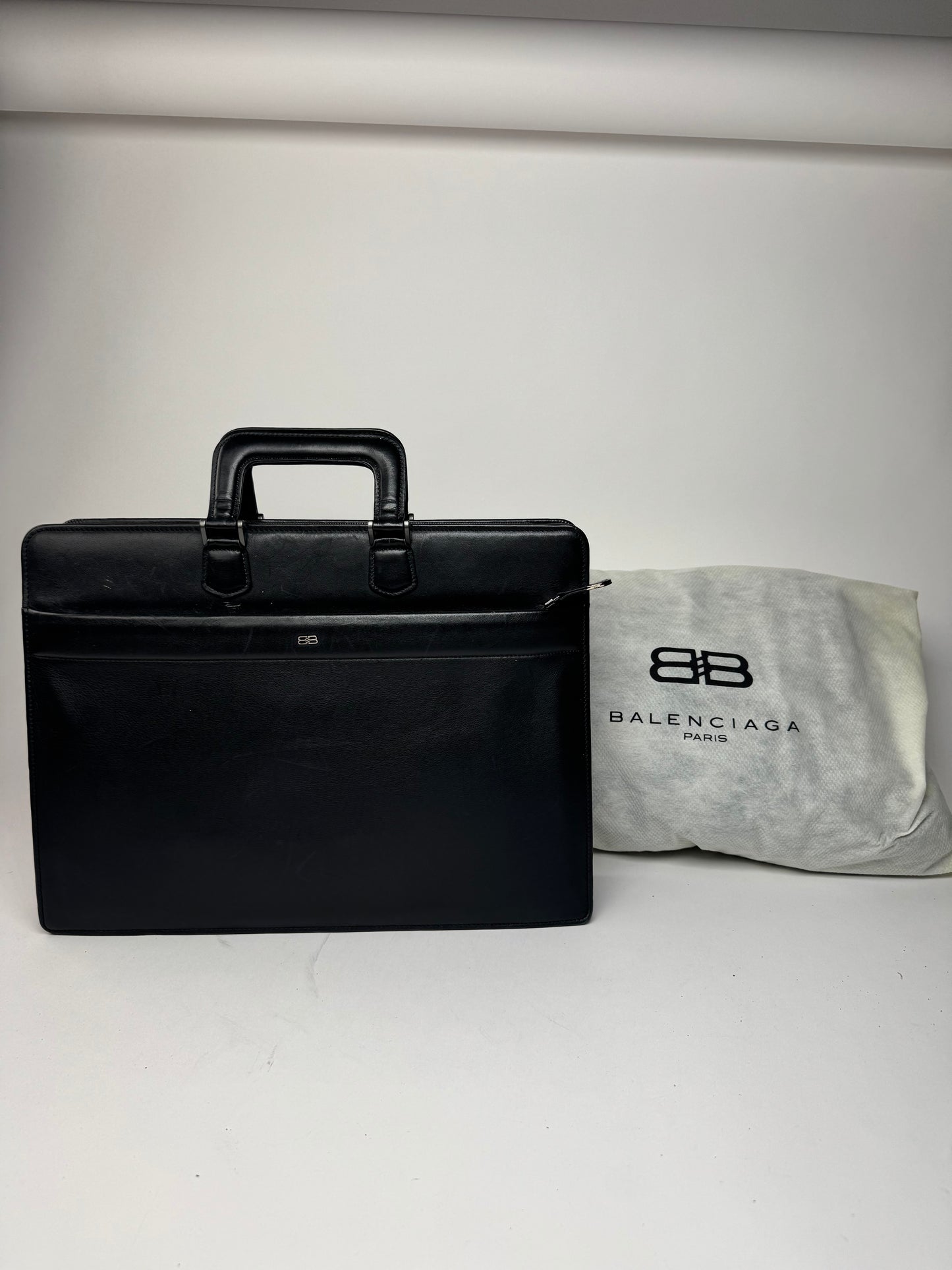 Vintage Balenciaga Leather Bag black