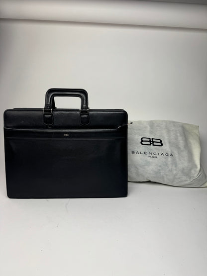 Vintage Balenciaga Leather Bag black