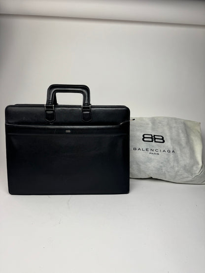 Vintage Balenciaga Leather Bag black