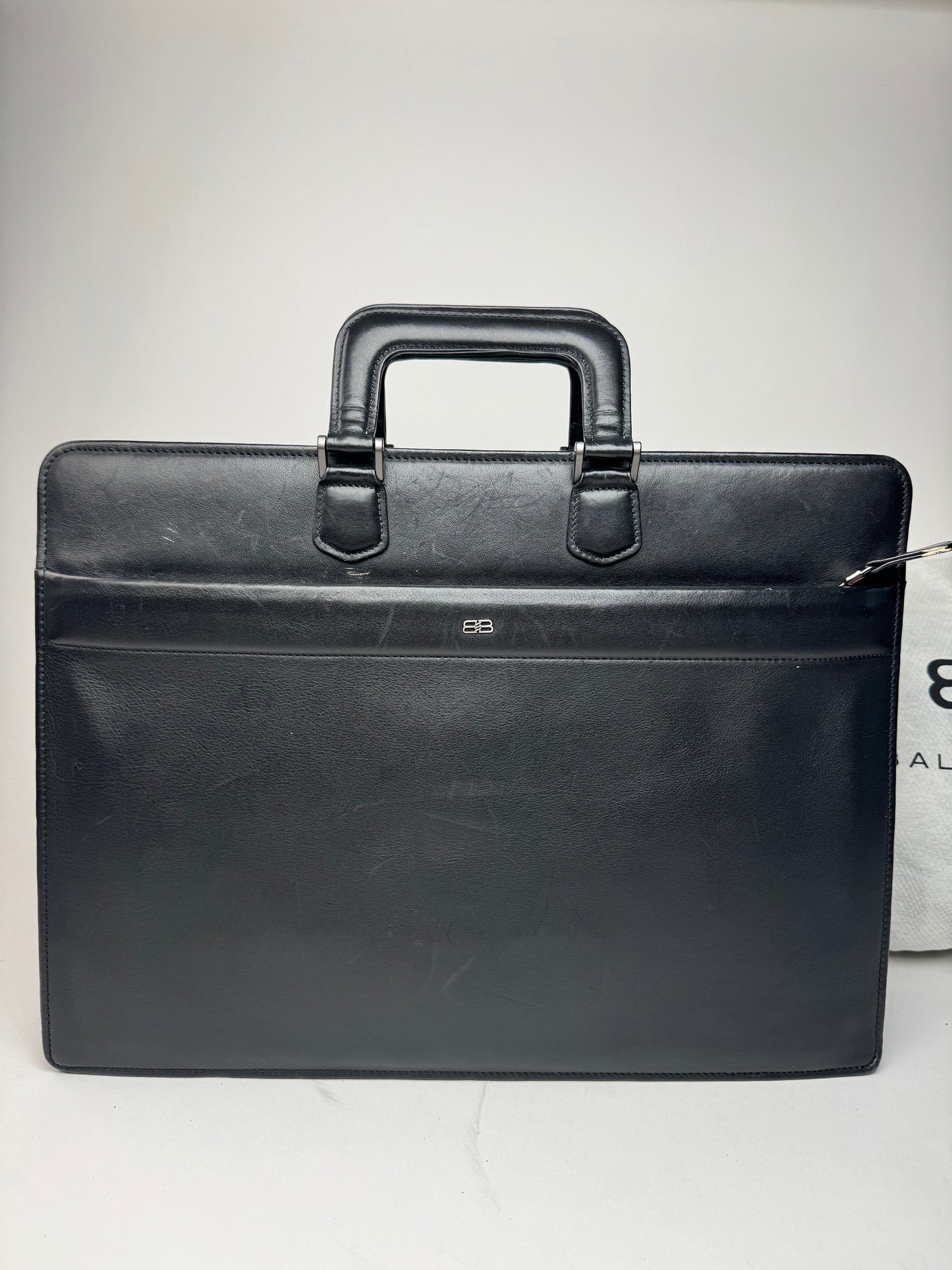 Vintage Balenciaga Leather Bag black