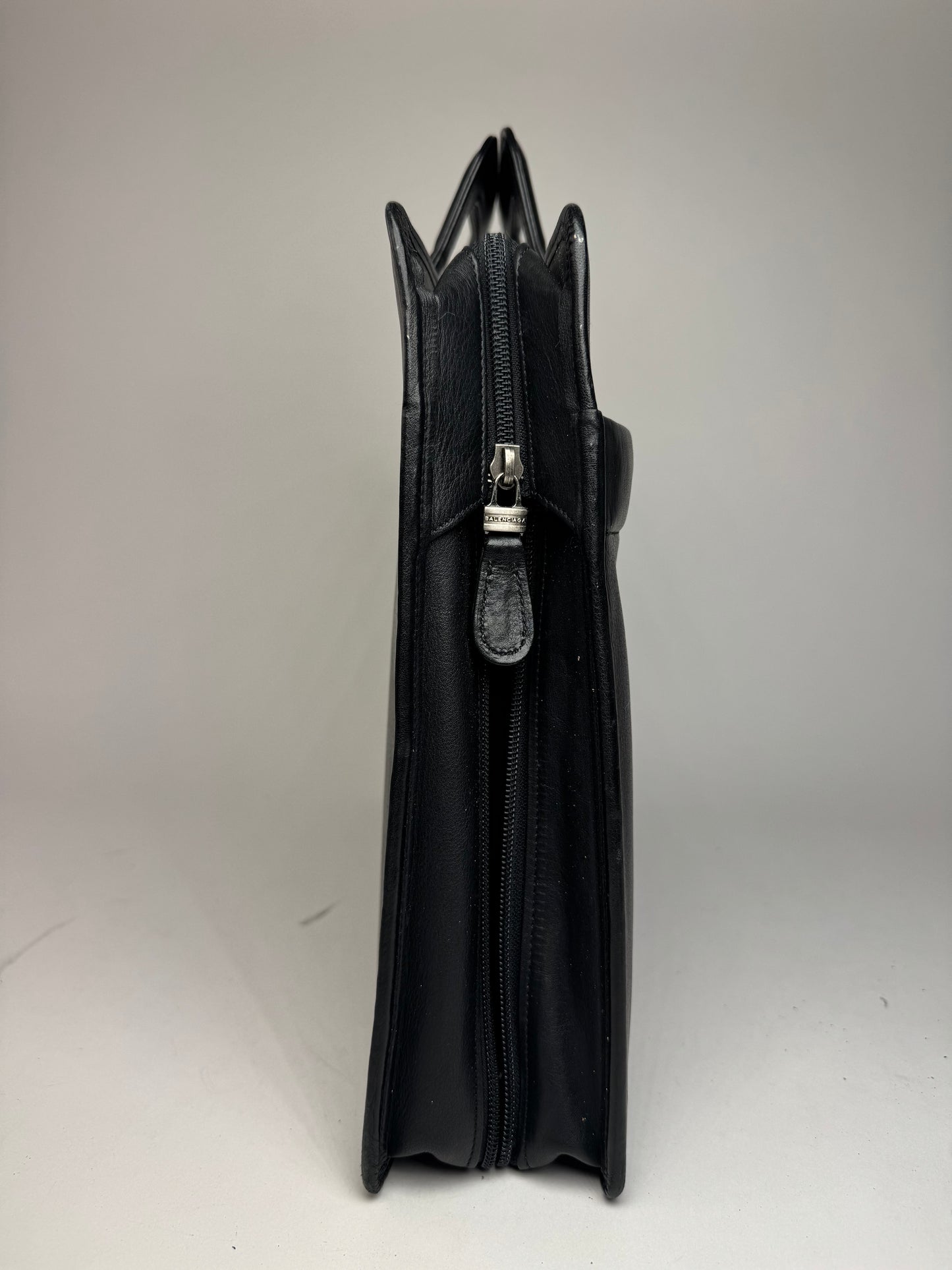 Vintage Balenciaga Leather Bag black