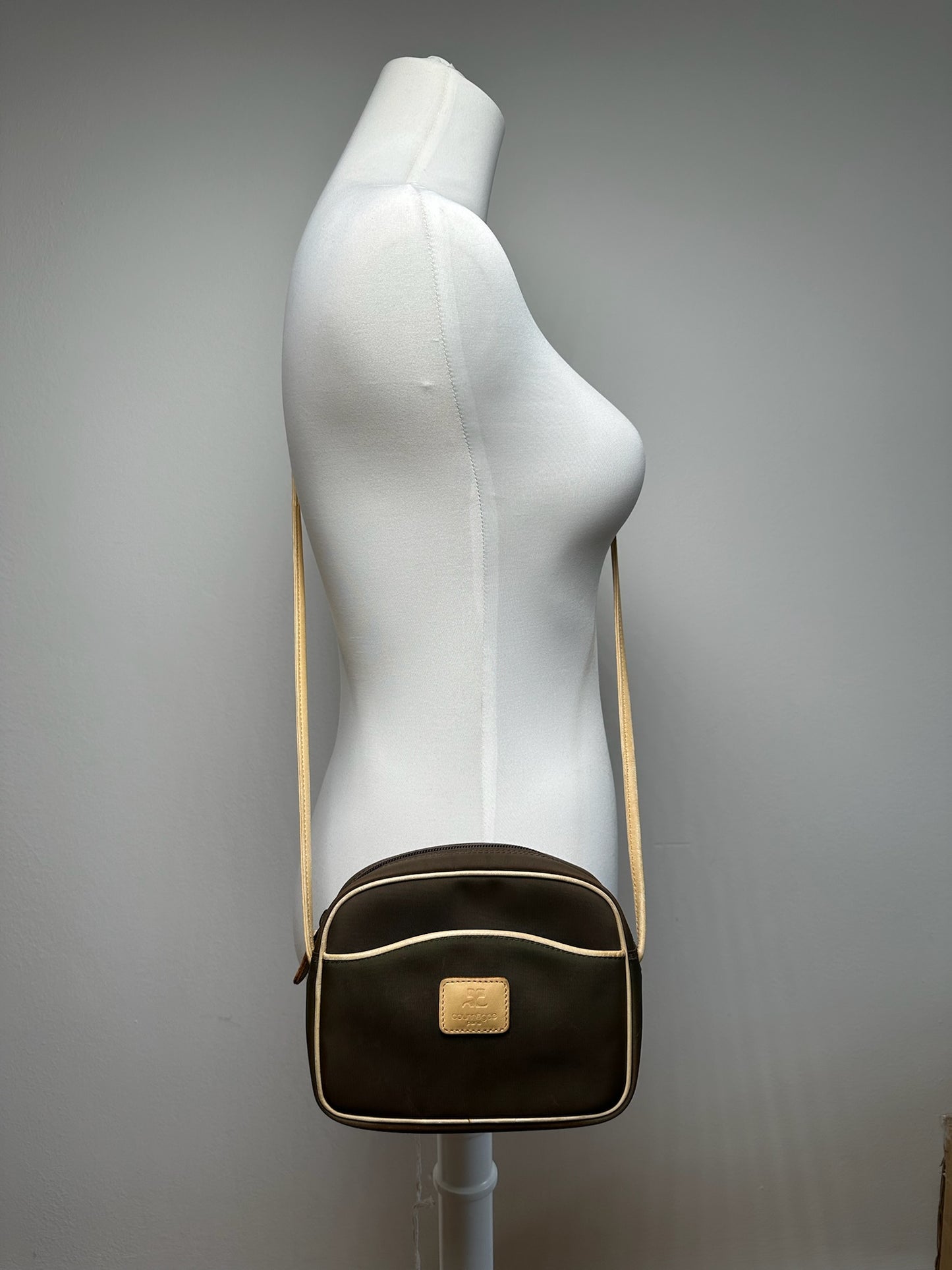 Vintage Courreges Bag black brown