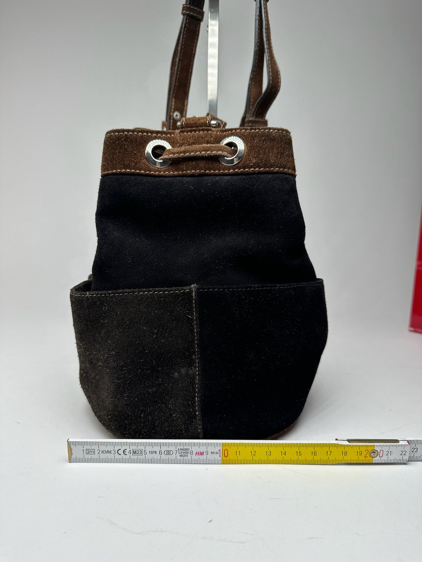 Vintage Celine Paris Sac Seau Bag black brown