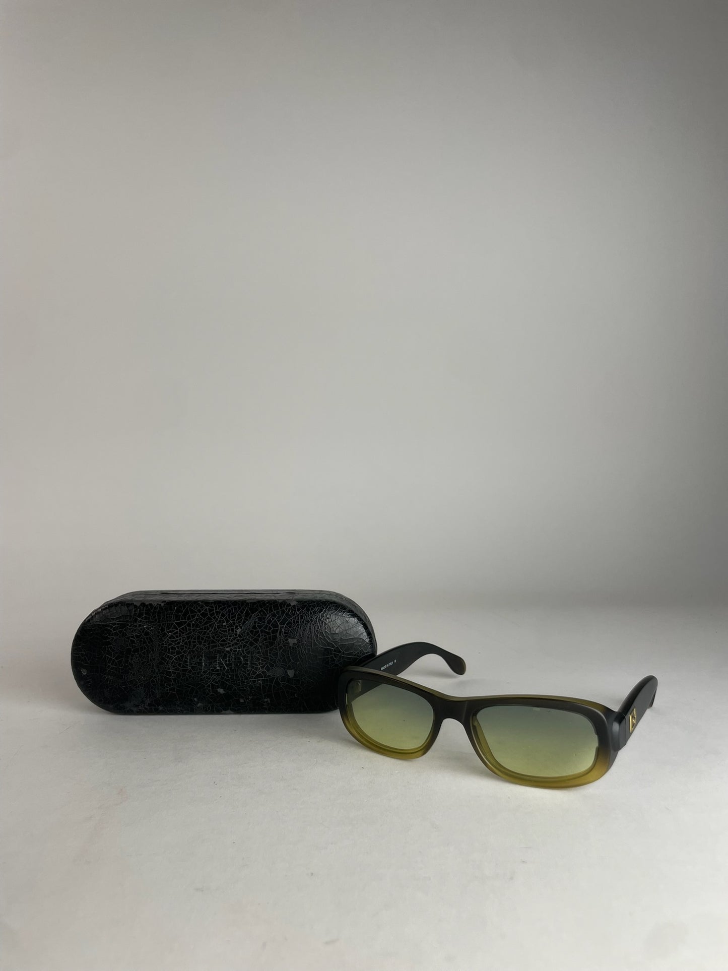 Vintage Fendi Roma Sunglasses Green