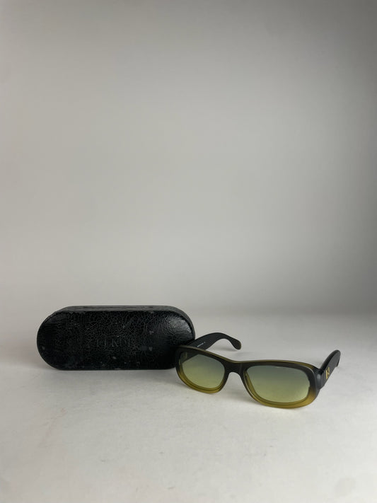 Vintage Fendi Roma Sunglasses Green