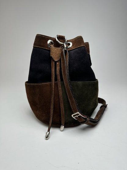 Vintage Celine Paris Sac Seau Bag black brown