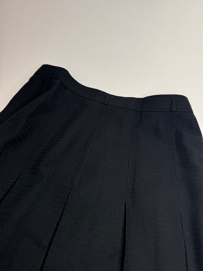 Jupe en laine Dior vintage noire M