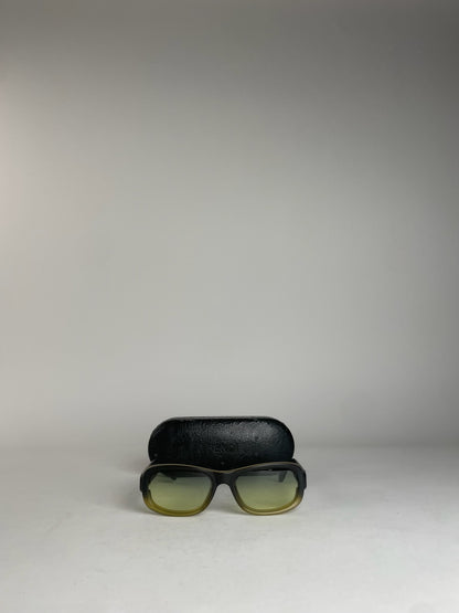 Vintage Fendi Roma Sunglasses Green