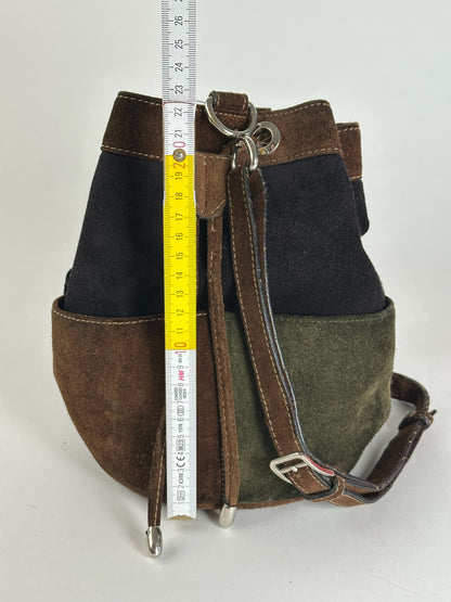 Vintage Celine Paris Sac Seau Bag black brown