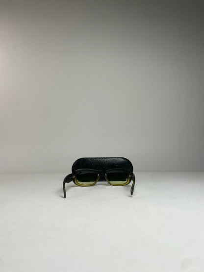 Vintage Fendi Roma Sunglasses Green