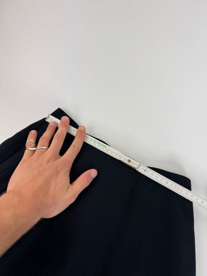 Jupe en laine Dior vintage noire M