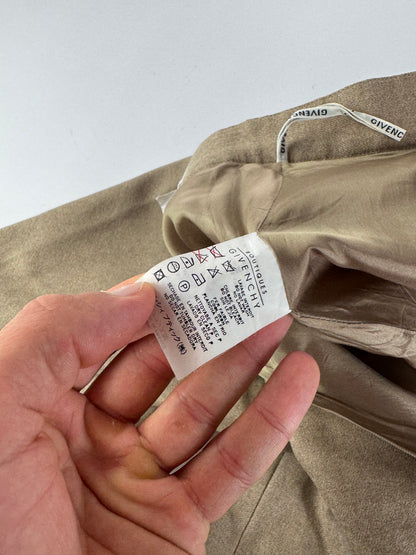 Vintage Givenchy Wool Skirt M Brown