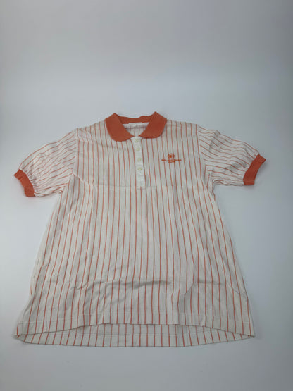 Vintage Balenciaga Twin Set Orange white L